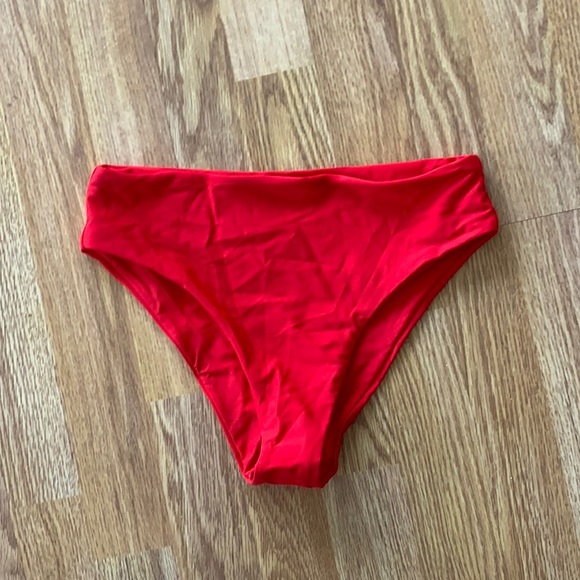 Red Swim Bottoms - Picture 1 of 3